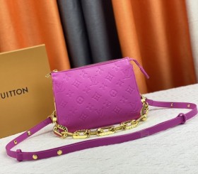 Louis Vuitton Coussin BB Orchidee Purple Bag - Leather Strap