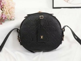 Louis Vuitton Monogram Empreinte Boite Chapeau Souple MM Bag - Black