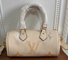 Louis Vuitton Bicolor Monogram Empreinte Metis Handbag - Cream/Saffron