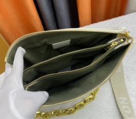 Louis Vuitton Coussin PM Cream Bag - Jacquard Strap