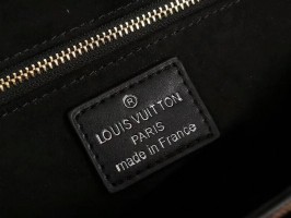 Louis Vuitton Damier Ebene Canvas Vavin PM Bag - Black