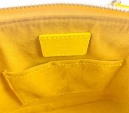 Louis Vuitton Epi Leather Alma BB Jacquard Strap Handbag - Cedrat Yellow
