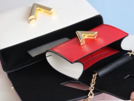 Louis Vuitton Epi Leather Twist MM And Twisty Bag - Red/Pink