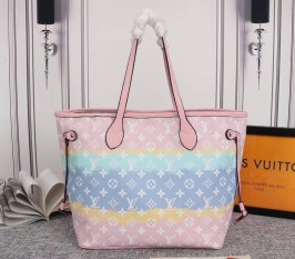 Louis Vuitton Escale Neverfull MM Tote - Pastel Pink