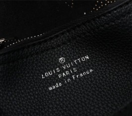 Louis Vuitton Mahina Carmel Hobo - Black