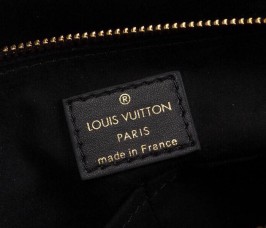 Louis Vuitton Monogram Canvas Soufflot MM Bag - Black