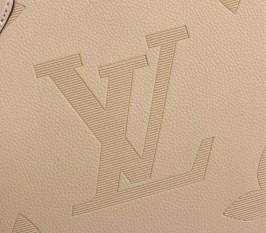 Louis Vuitton Monogram Empriente Giant Onthego MM Tote - Beige