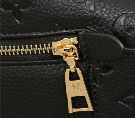 Louis Vuitton Monogram Empreinte Melie Hobo - Black