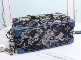 Louis Vuitton Monogram Tapestry Canvas Mini Soft Trunk Bag
