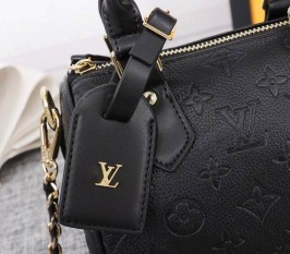 Louis Vuitton Speedy BB Handbag - Black