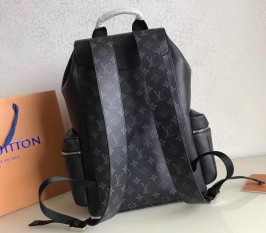 Louis Vuitton Taiga Leather Outdoor Backpack - Eclipse Black