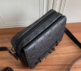 Louis Vuitton Taurillon Leather Steamer Messenger Bag