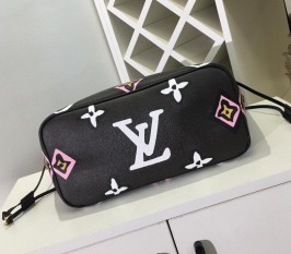 Louis Vuitton Wild At Heart Neverfull MM Bag - Black